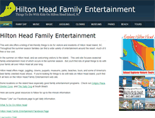 Tablet Screenshot of hiltonheadfamilyentertainment.com